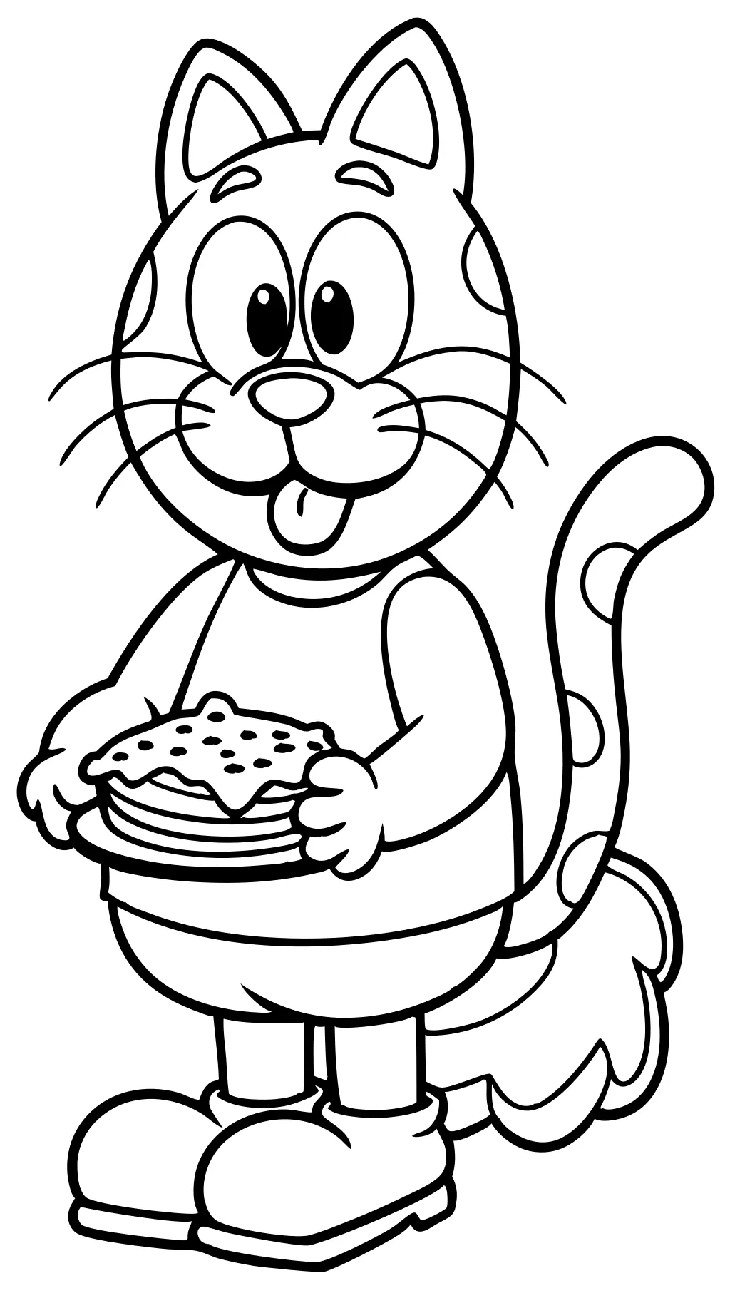 cute garfield coloring pages